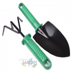 Pacote de ferramentas para pá e ancinho de jardim