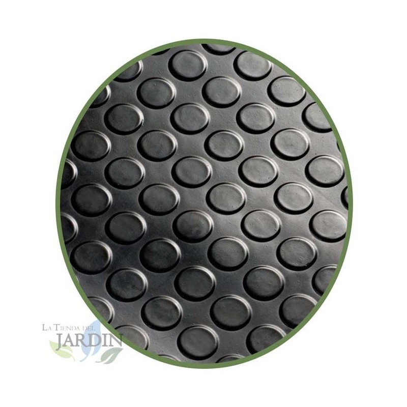 Rubber flooring Circles 3mm, 1.4 x 10 m Rubber flooring Circles 3mm, 1.4 x 10 m