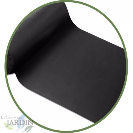 Piso de borracha lisa 3mm, 1,4 x 10 m, piso antiderrapante para tráfego intenso