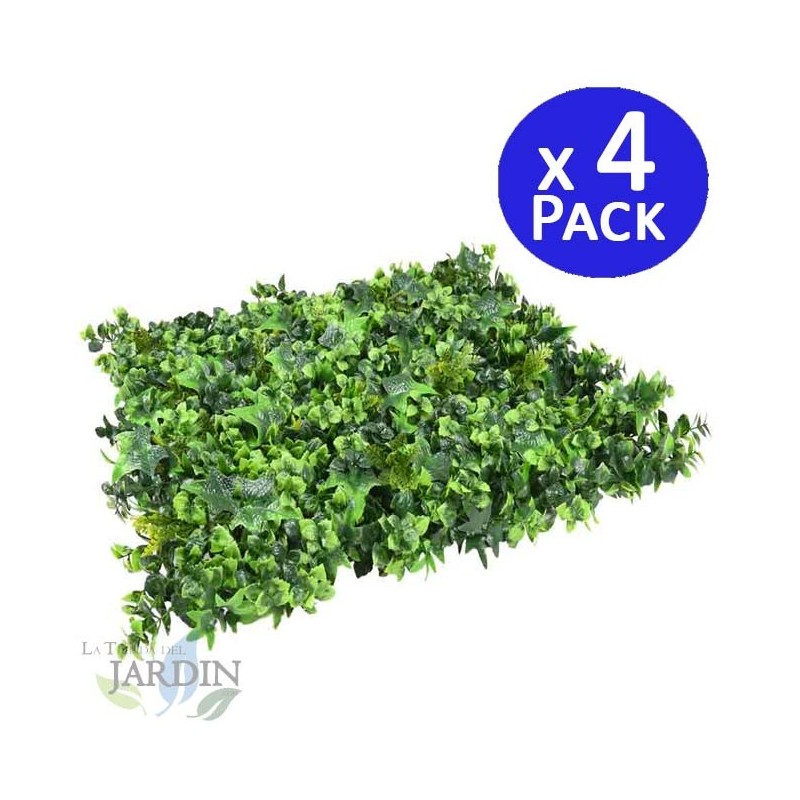 Jardin vertical Mahonia 50 x 50 cm (Pack 4)