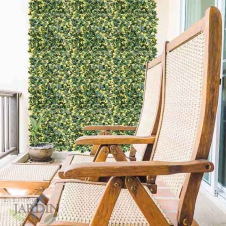 Jardim vertical de louros 50 x 50 cm. 4 unidades