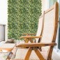 4 Stück Vertikaler Garten Laurel 50x50 cm (1x1m) | Künstliche Pflanze | Wanddekoration für Innen- und Außenbereiche | Vertikale 4 Stück Vertikaler Garten Laurel 50x50 cm (1x1m) | Künstliche Pflanze | Wanddekoration für Innen- und Außenbereiche | Vertikale