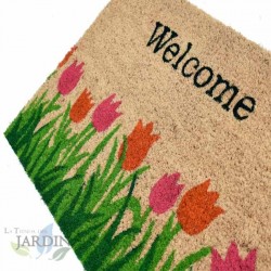 Doormat 40x60 cm welcome garden
