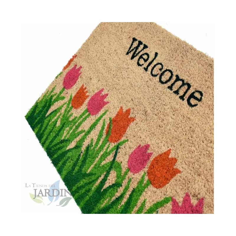 Doormat 40x60 cm welcome garden