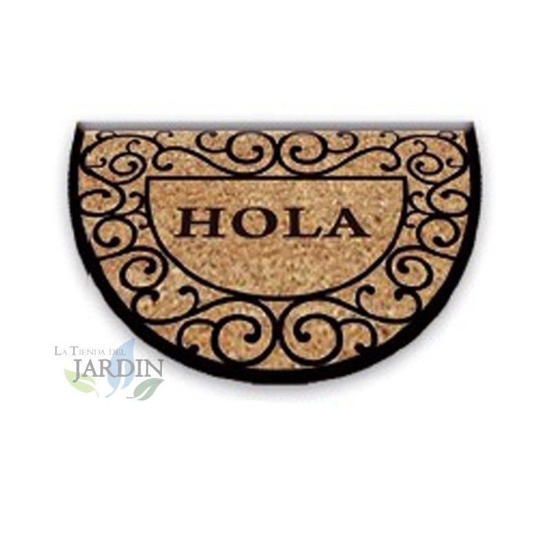 Doormat 40x60 cm hello rustic curved Doormat 40x60 cm hello rustic curved