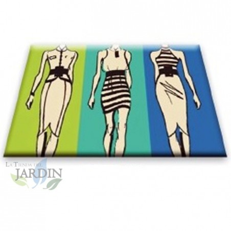 Zerbino da Esterno Ingresso, Tappeto da Ingresso Interno Assorbente e Antiscivolo 40x60 cm Moda