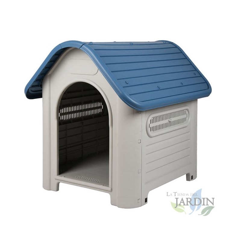 Cuccia in Resina per Cane 87 x 72 x 76 cm, in Plastica per Esterno e Interno - Resistente all'acqua Cuccia in Resina per Cane 87 x 72 x 76 cm, in Plastica per Esterno e Interno - Resistente all'acqua