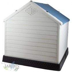 Cuccia in Resina per Cane 105 x 97 x 99 cm, in Plastica per Esterno e Interno - Resistente all'acqua