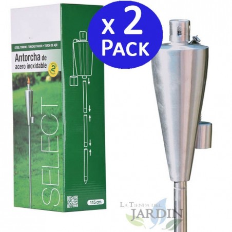 Select Stainless Steel Torch 115 cm. 