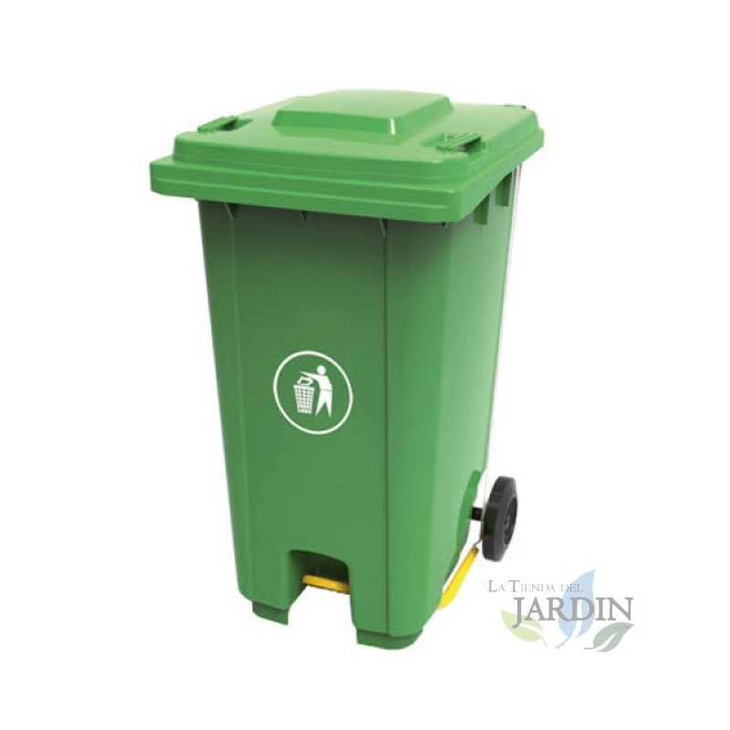 120 litre green waste bin 56x48x93 cm