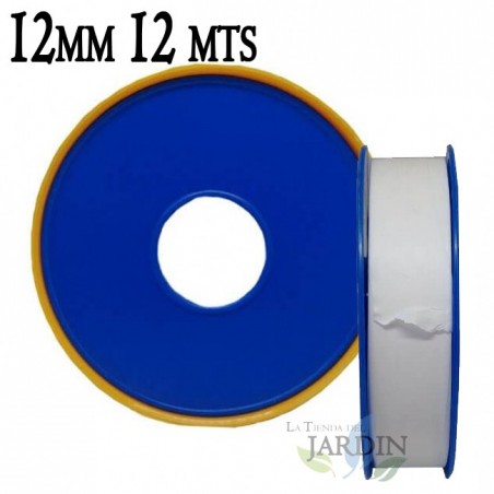 Nastro professionale in Teflon da 12 mm, 12 metri.
