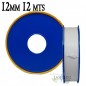 Rotolo di Nastro Sigillante Filettato in Teflon 12 m PTFE 12 mm