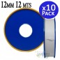 Professional Teflon tape 12mm 12 meters. 