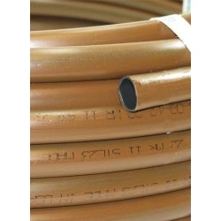 Polyethylene pipe 16mm 200 meters brown without drippers