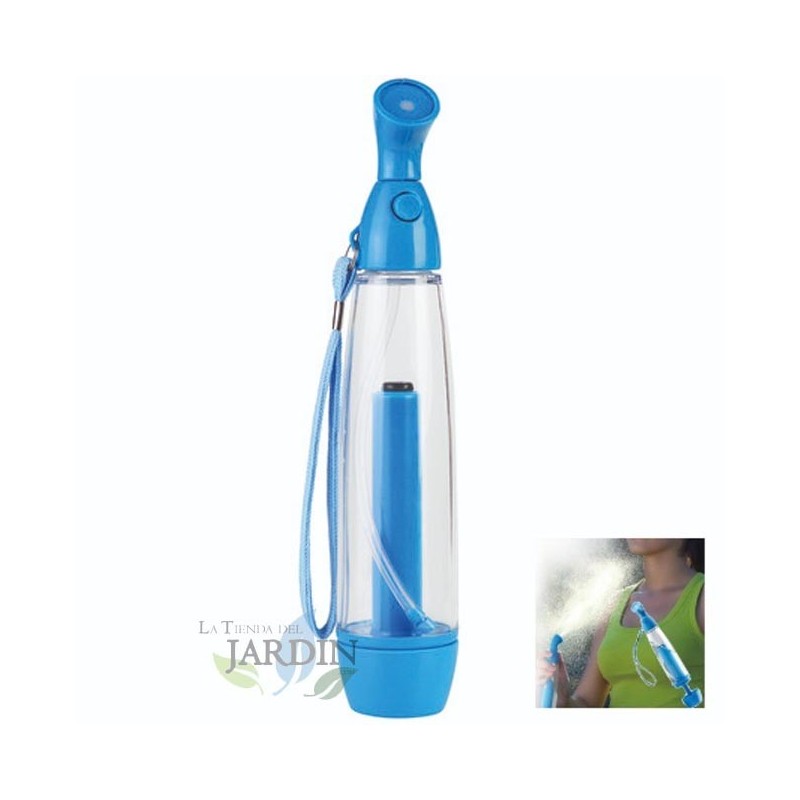 Manual mist cooling system. Reduces temperature by 10°C.