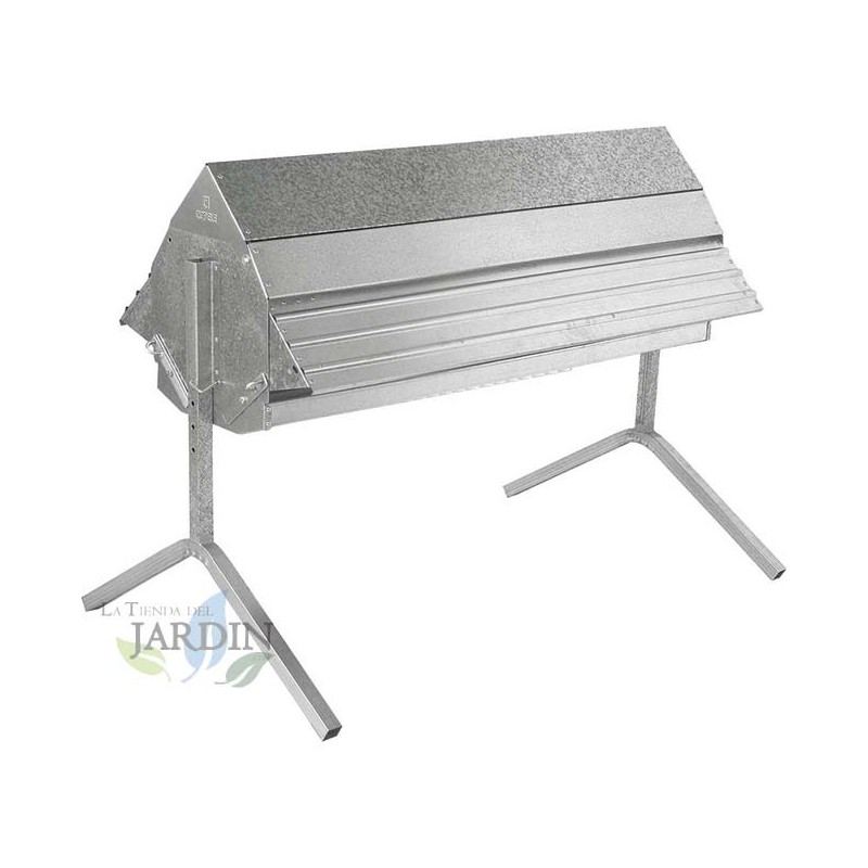 Forrajera inoxidable con patas, Comedero para Ovejas, Corderos y Cabras, 110x80x50 cm Forrajera inoxidable con patas, Comedero para Ovejas, Corderos y Cabras, 110x80x50 cm