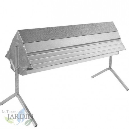 Comedouro para cordeiros 208 x 80 cm. Capacidade 110 kg