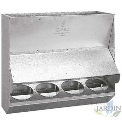 Comedouro para ovelhas 57 x 21 x 48 cm. Capacidade 110 kg