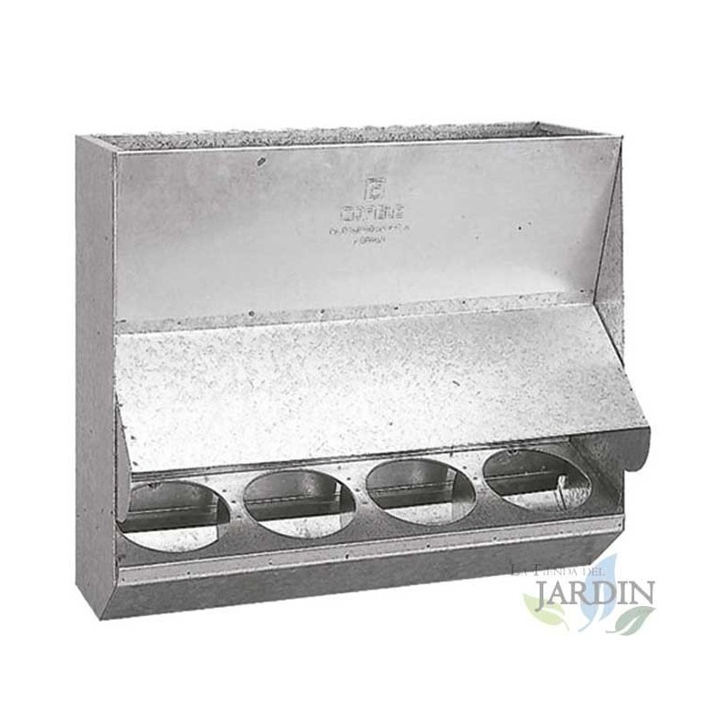 Sheep feeder hopper 57 x 21 x 48 cm. Capacity 110 kg