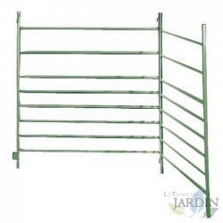 Painted aluminum fence 1 x 1 meter