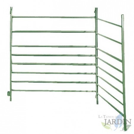 1 x 1 meter painted aluminum fence