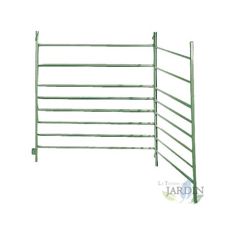 Painted aluminum fence 1 x 1 meter