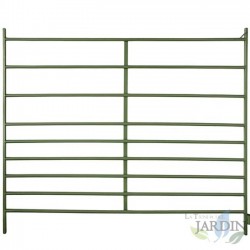 Painted aluminum fence 2 x 1.20 meters