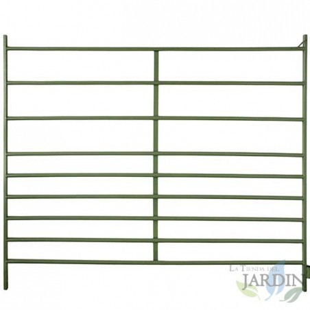 Painted aluminum fence 2 x 1.20 meters