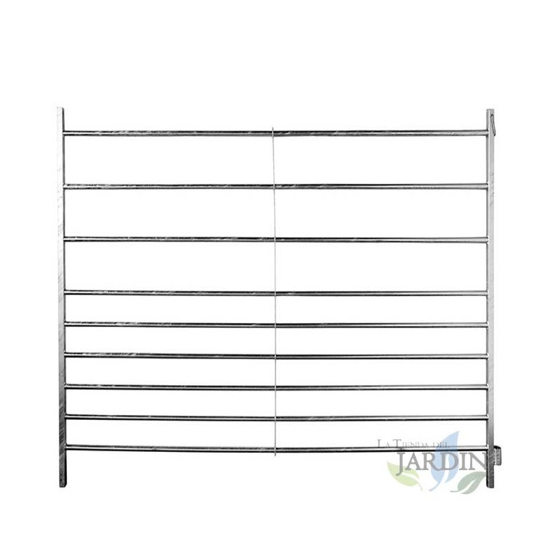 Aluminum fence 2 x 1.20 meters