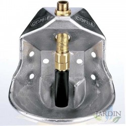 Aluminum sheep pusher waterer 19 x 18 x 24 cm