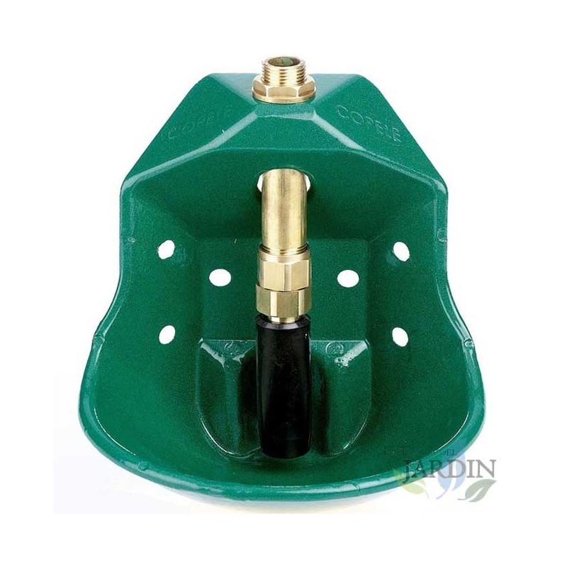 Schaf-Schubtränke aus lackiertem Aluminium 19 x 18 x 24 cm Schaf-Schubtränke aus lackiertem Aluminium 19 x 18 x 24 cm