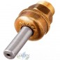 Brass pacifier drinker without protector Brass pacifier drinker without protector