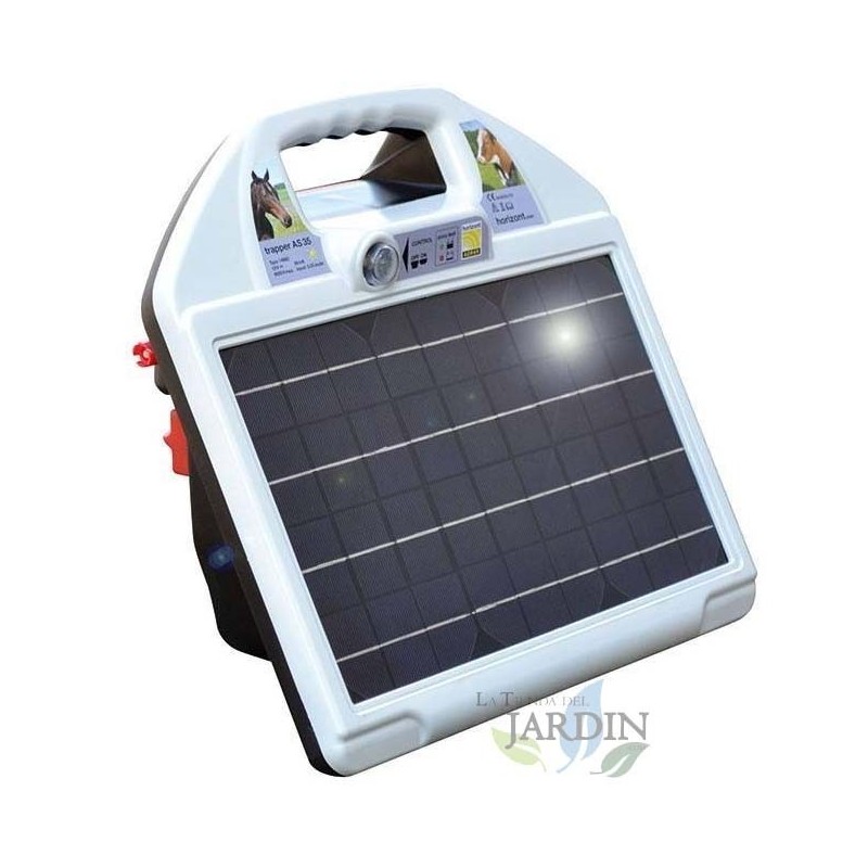 Pastor eléctrico 12V - 230V con acumulador solar