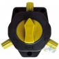 Interruptor de cerca agrícola com botão rotativo para serviço pesado, controle de cerca elétrica Interruptor de cerca agrícola com botão rotativo para serviço pesado, controle de cerca elétrica
