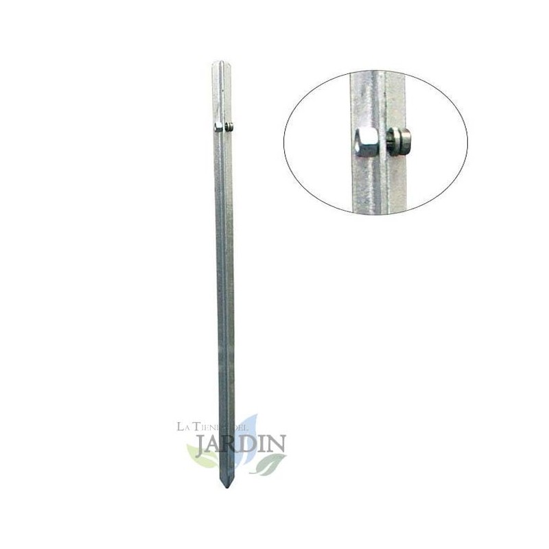 Tabella Contatore Misuratore, Fissaggio Cavo-Spina Elettrica, Picchetto di Terra in Acciaio Rame 1 metro Tabella Contatore Misuratore, Fissaggio Cavo-Spina Elettrica, Picchetto di Terra in Acciaio Rame 1 metro