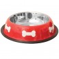 Stainless steel dog bowl with non-slip rubber n2 Stainless steel dog bowl with non-slip rubber n2