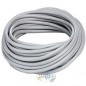 Tuberia flexible gris 5 x 9mm. Bobina 25 metros