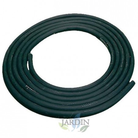 Tubo Flessibile in PVC nero 10 x 14 mm 25 m, per il Collegamento alle Fontane d'acqua