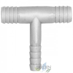 7mm Tee for flexible pipe.