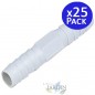 Lot de 25 Jonction 10 mm pour tube flexible pour les connexions dans les systèmes d'irrigation et d'eau Lot de 25 Jonction 10 mm pour tube flexible pour les connexions dans les systèmes d'irrigation et d'eau