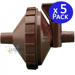 Filtro rimovibile da 10 mm con chiave. 5 unità.