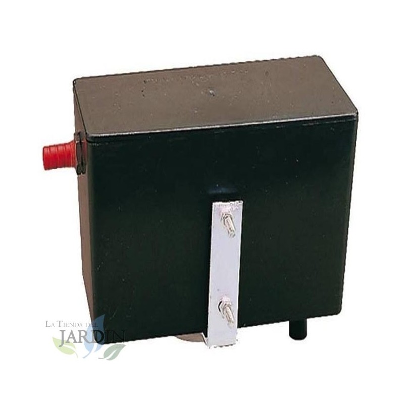Water pressure regulator with float valve and 1.5 liter capacity Water pressure regulator with float valve and 1.5 liter capacity