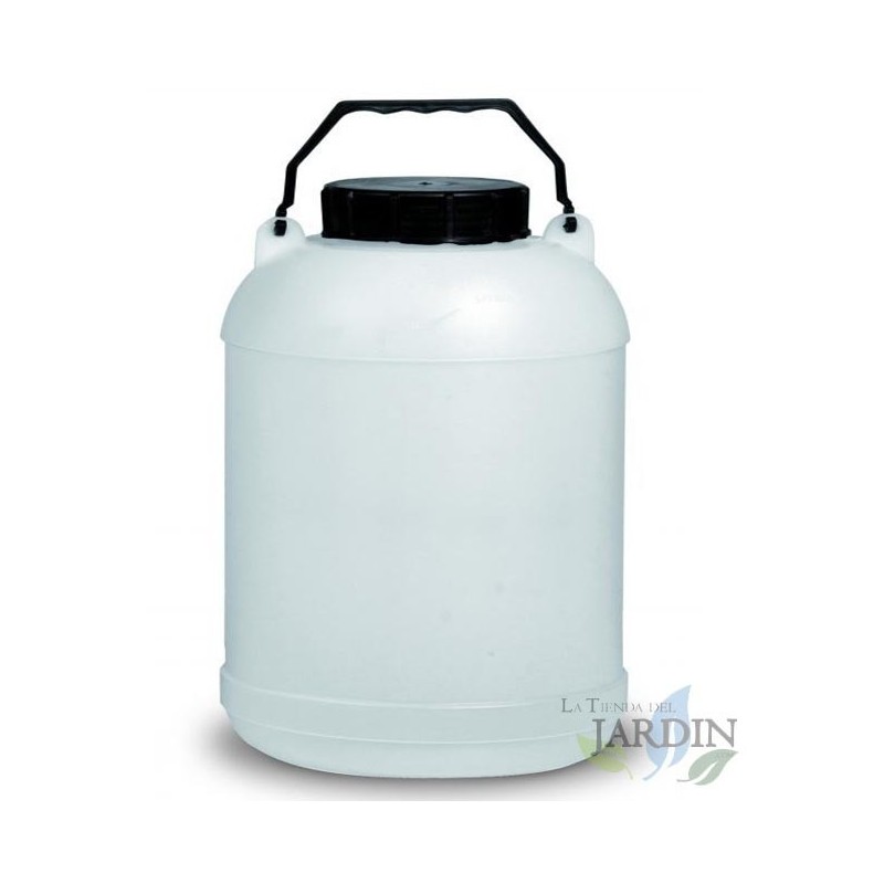 Fût en plastique de 12 litres avec poignées