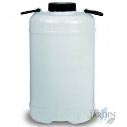Bidone di plastica da 26 litri con maniglie