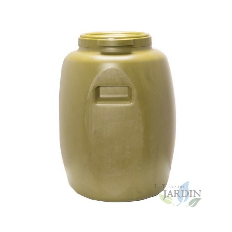 Fusto in plastica da 60 litri 30x52x67 cm ideale per lo stoccaggio di acqua e liquidi Fusto in plastica da 60 litri 30x52x67 cm ideale per lo stoccaggio di acqua e liquidi
