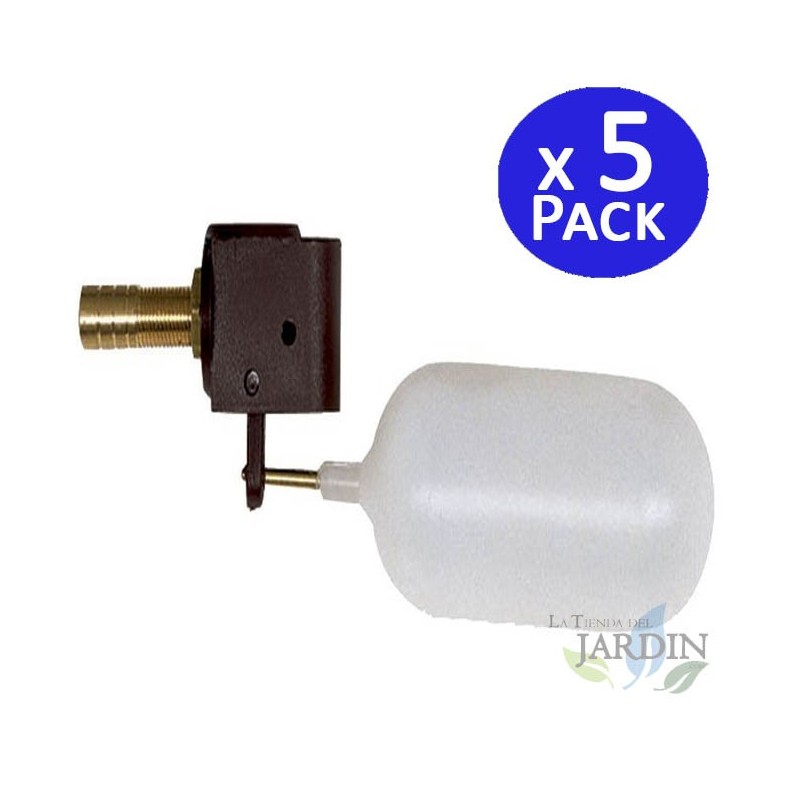 Set di 5 Valvola a Galleggiante a Bassa Pressione Orizzontale, Abbeveratoio per Bovini e Pecore Set di 5 Valvola a Galleggiante a Bassa Pressione Orizzontale, Abbeveratoio per Bovini e Pecore