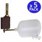 Vertical low pressure float valve. Vertical low pressure float valve.