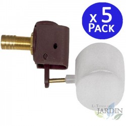 Horizontal flat float valve. 5 units