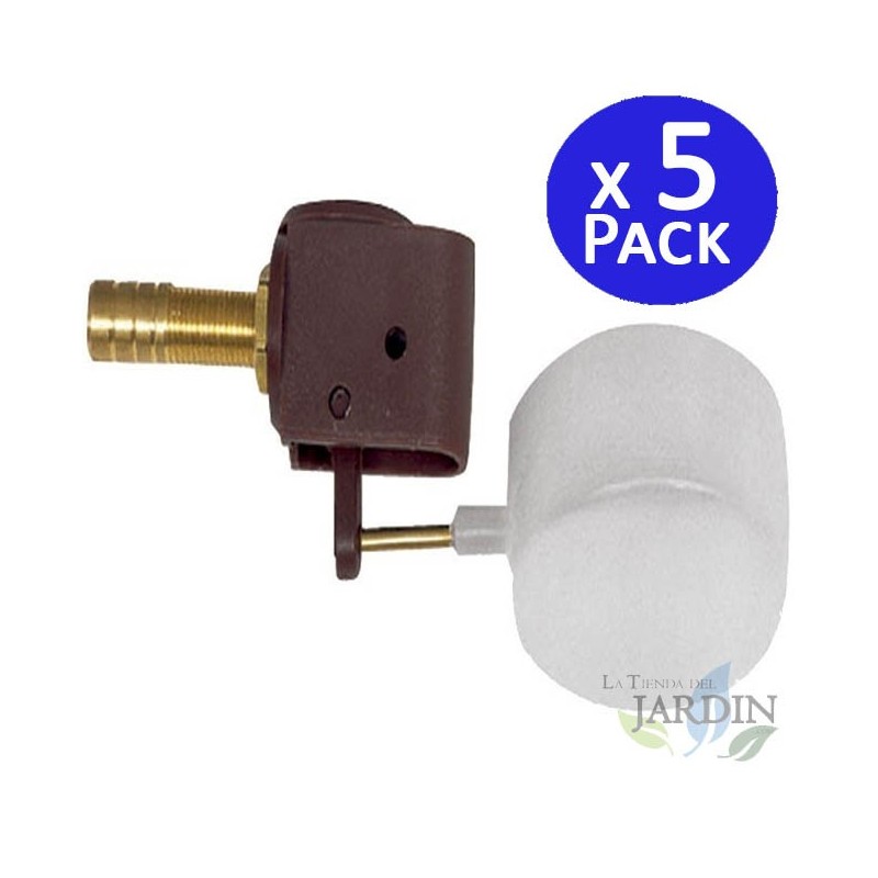 Pacote de 5 válvulas de bóia ajustáveis para tanques de água horizontais planos, ideais para sistemas de água Pacote de 5 válvulas de bóia ajustáveis para tanques de água horizontais planos, ideais para sistemas de água