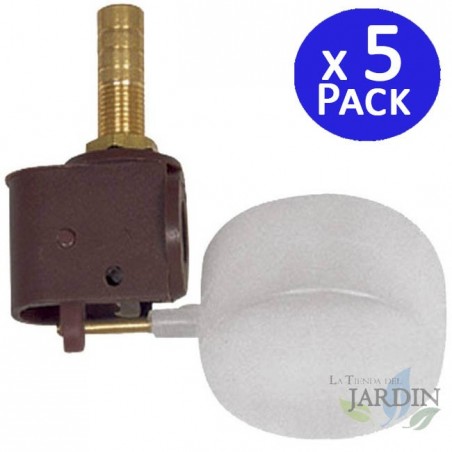 Vertical flat float valve. 5 units